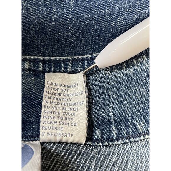 DG2 by Diane Gilman 1X Western Denim Jean Jacket - Picture 11 of 11